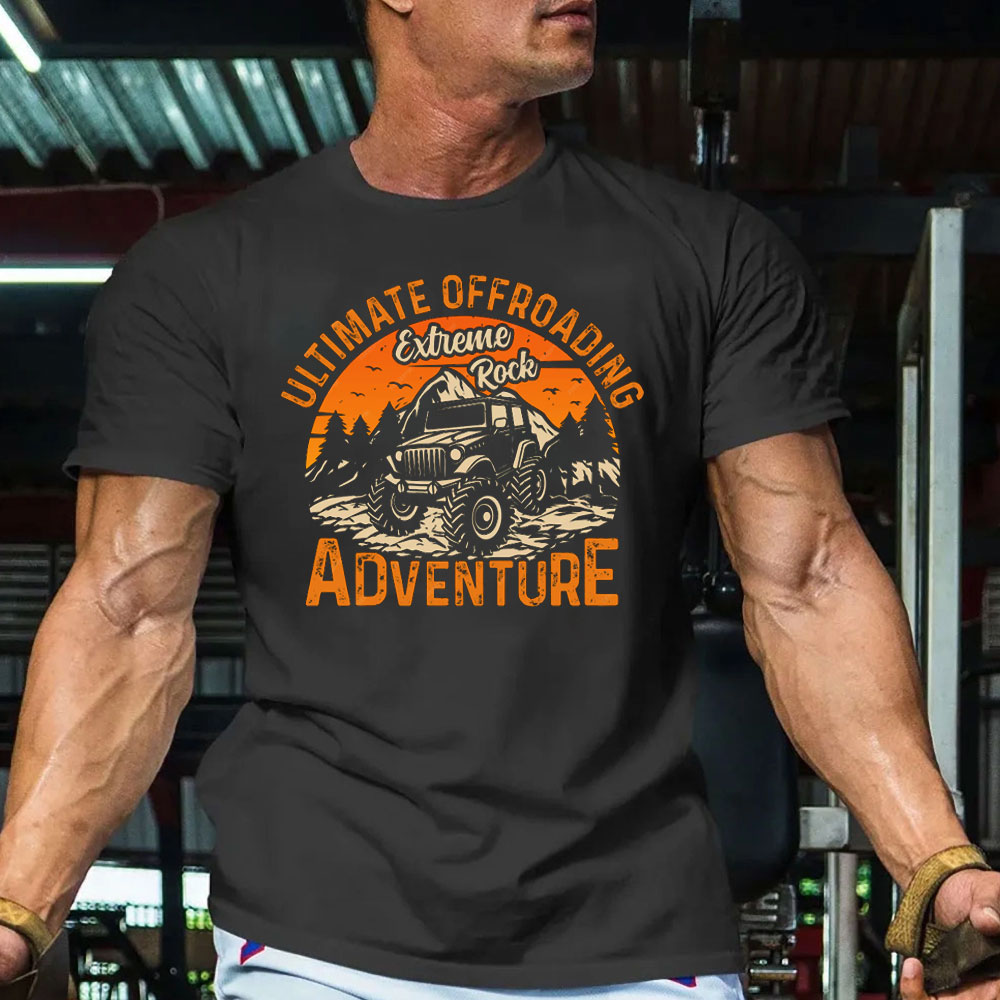 Ultimate Offroading Extreme Rock Adventures Men's Tshirt