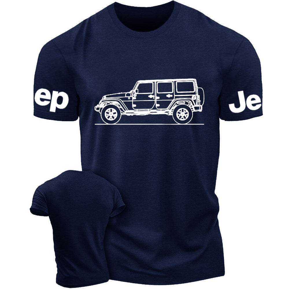 Jp Wrangler Unlimited JK Outline Jp T-Shirt