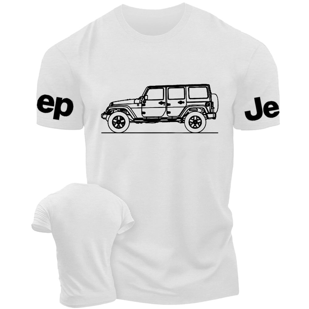Jp Wrangler Unlimited JK Outline Jp T-Shirt