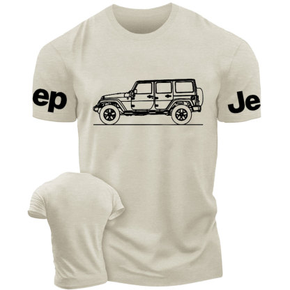 Jp Wrangler Unlimited JK Outline Jp T-Shirt