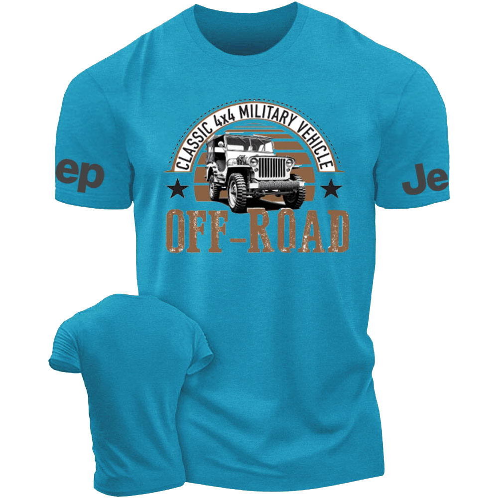 Off-road Classic Military Vehicle Jp Lover T-Shirt