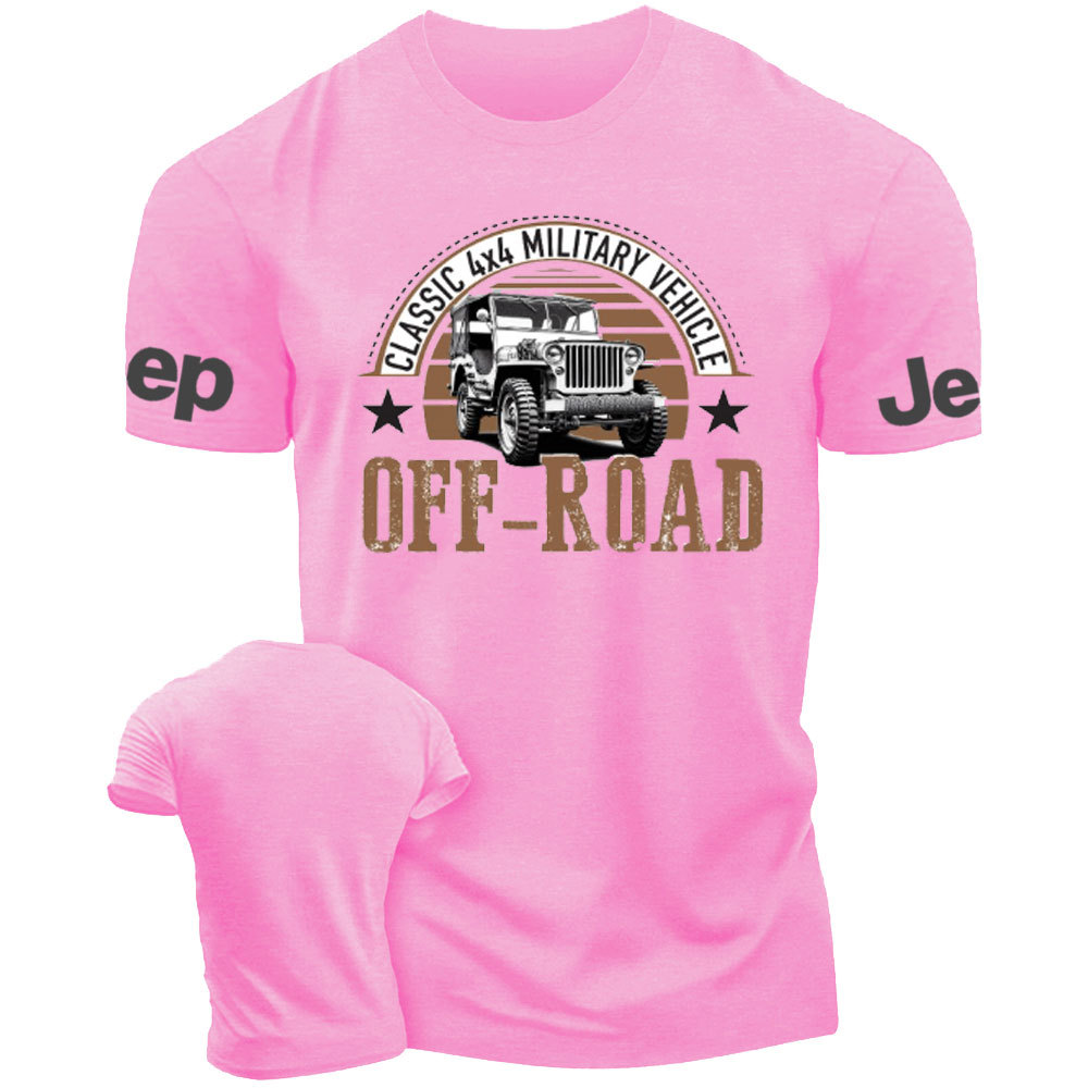 Off-road Classic Military Vehicle Jp Lover T-Shirt