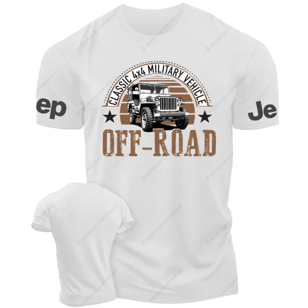 Off-road Classic Military Vehicle Jp Lover T-Shirt