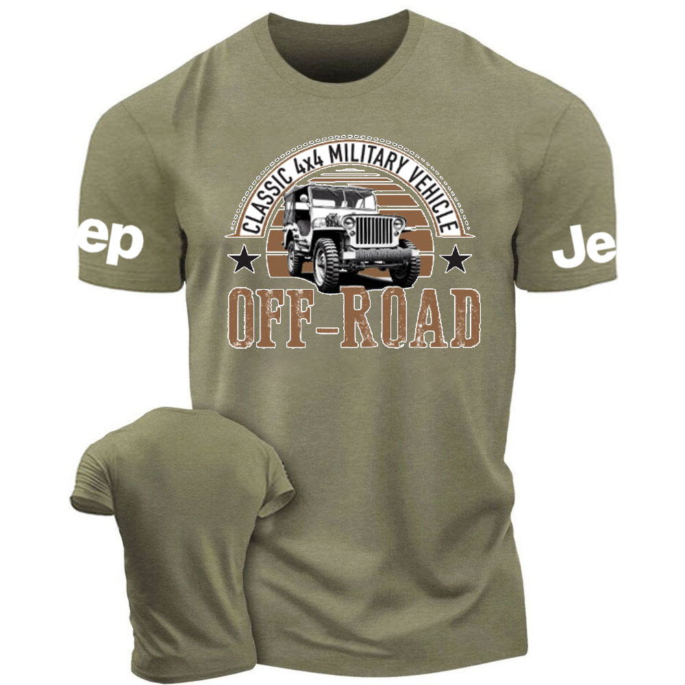 Off-road Classic Military Vehicle Jp Lover T-Shirt
