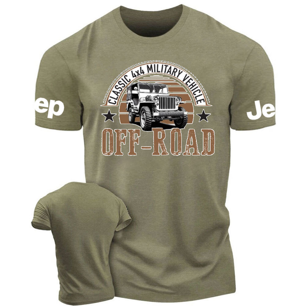 Off-road Classic Military Vehicle Jp Lover T-Shirt