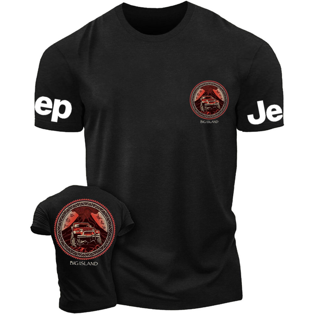 Jp Volcano Big Island T-Shirt