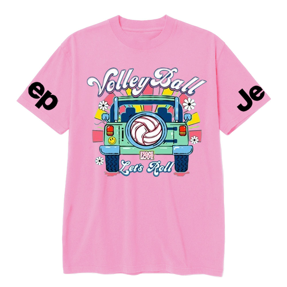 Let's Roll VolleyBall Jp Lover T-Shirt