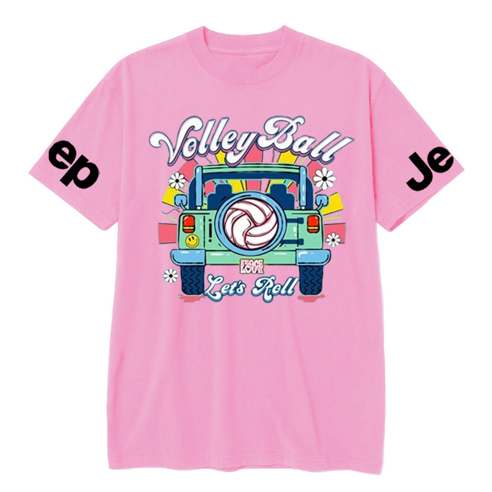 Let's Roll VolleyBall Jp Lover T-Shirt