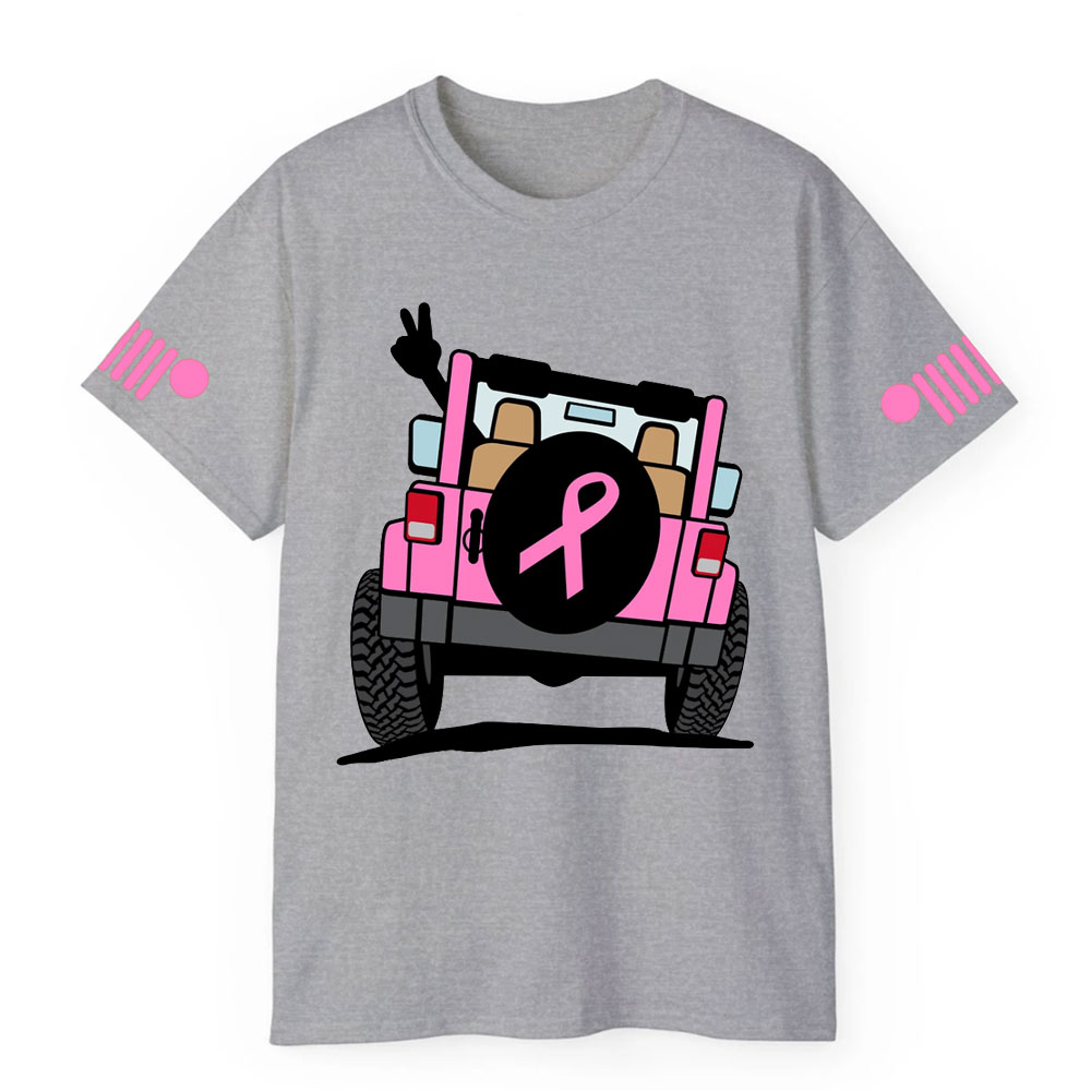 Pink Wave of Hope and Support Jp T-shirt