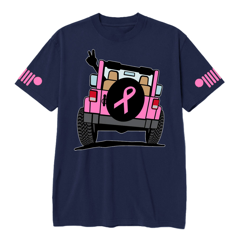 Pink Wave of Hope and Support Jp T-shirt