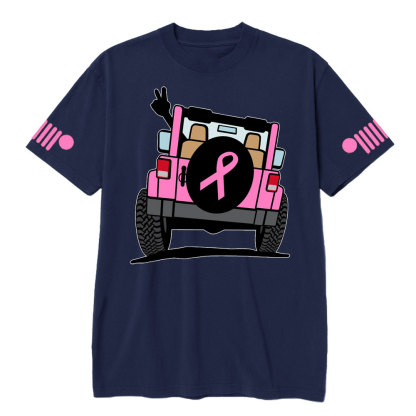 Pink Wave of Hope and Support Jp T-shirt