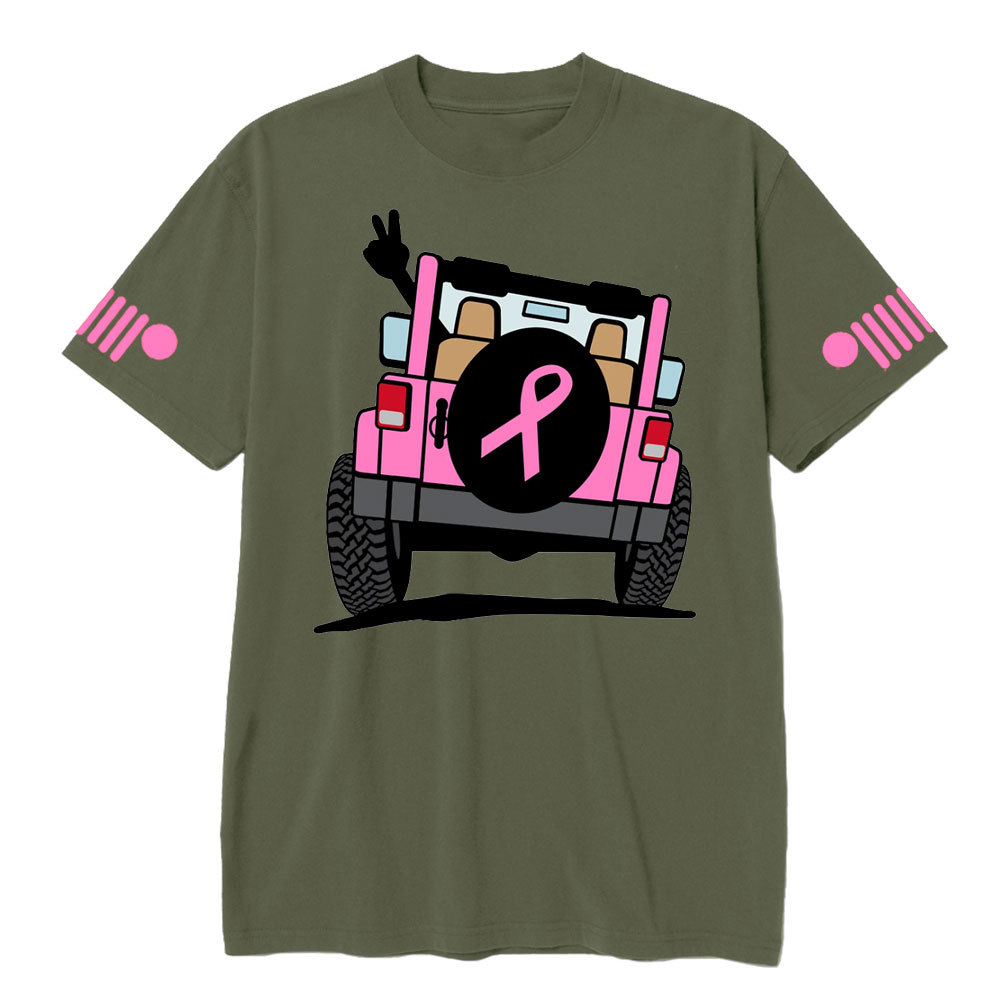 Pink Wave of Hope and Support Jp T-shirt