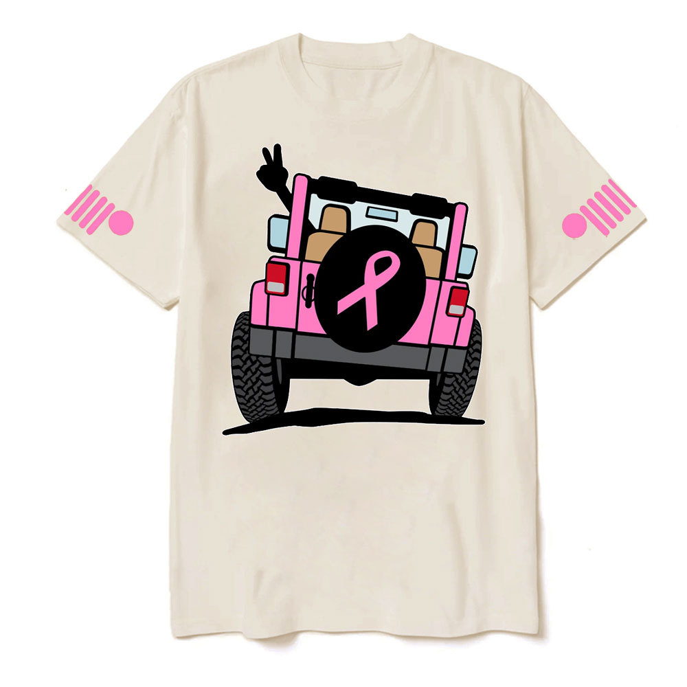Pink Wave of Hope and Support Jp T-shirt