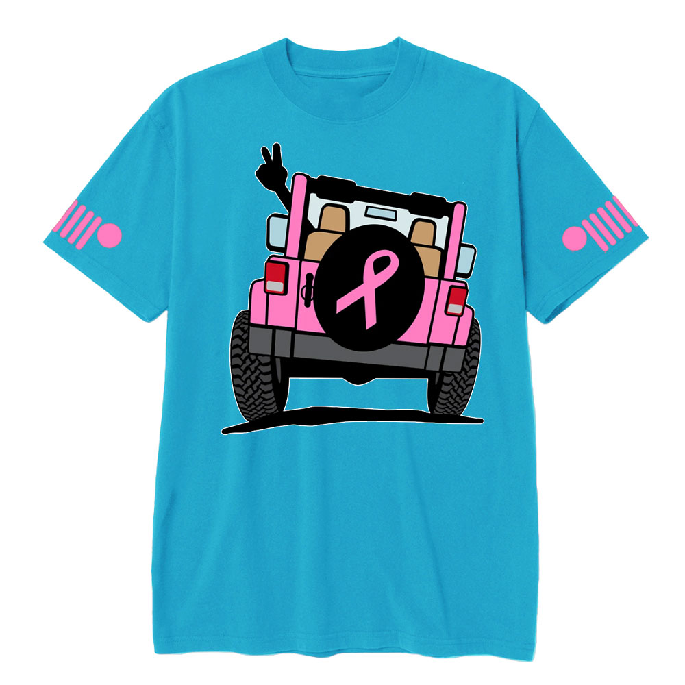 Pink Wave of Hope and Support Jp T-shirt