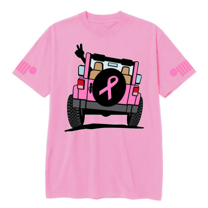 Pink Wave of Hope and Support Jp T-shirt