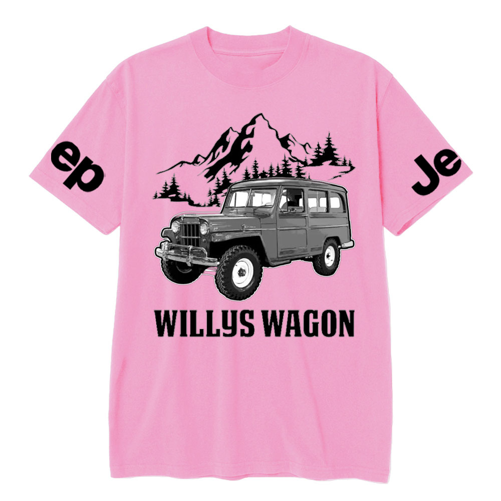 Willys Wagon Jp Car Name T-Shirt