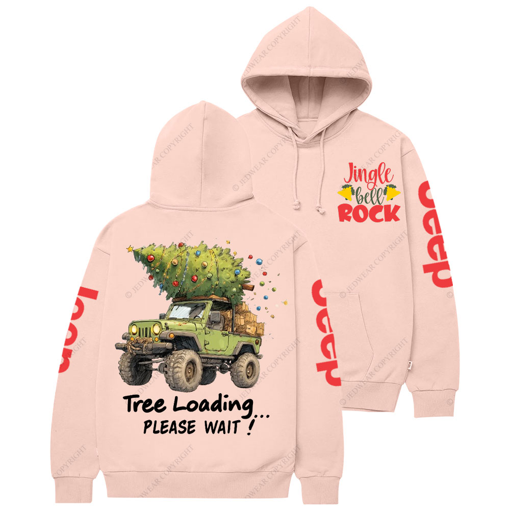 Jingle Bell Rock Tree Loading Christmas Jp Casual Hoodie
