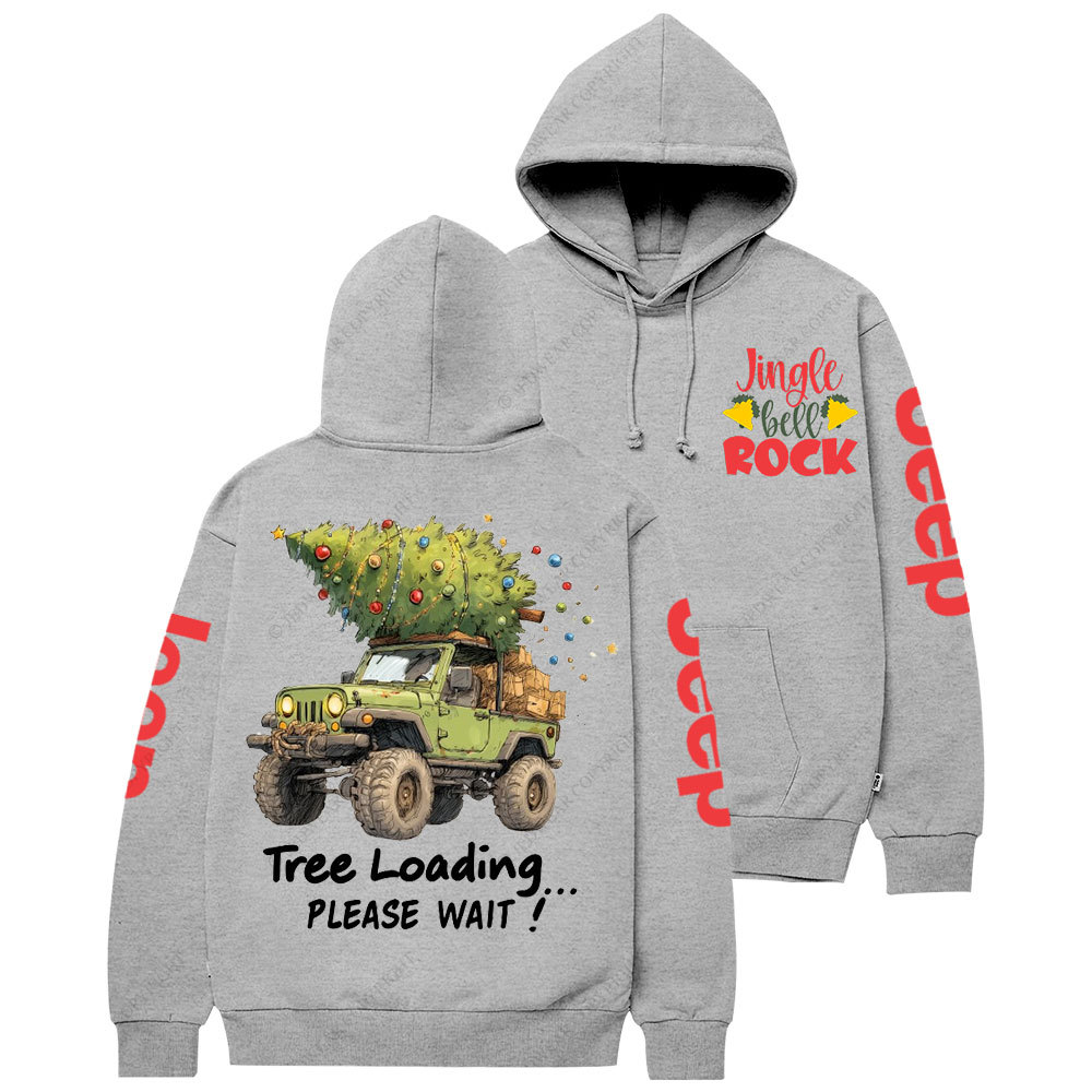 Jingle Bell Rock Tree Loading Christmas Jp Casual Hoodie