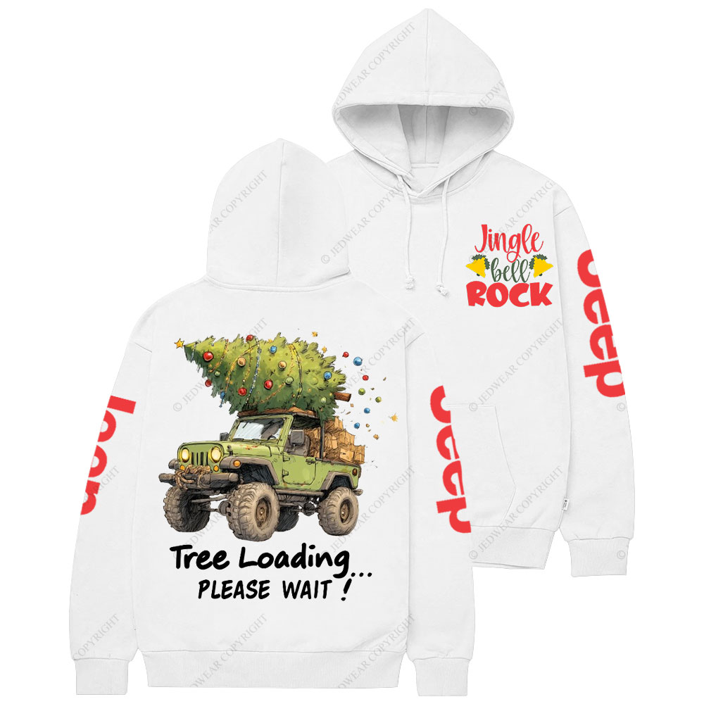 Jingle Bell Rock Tree Loading Christmas Jp Casual Hoodie