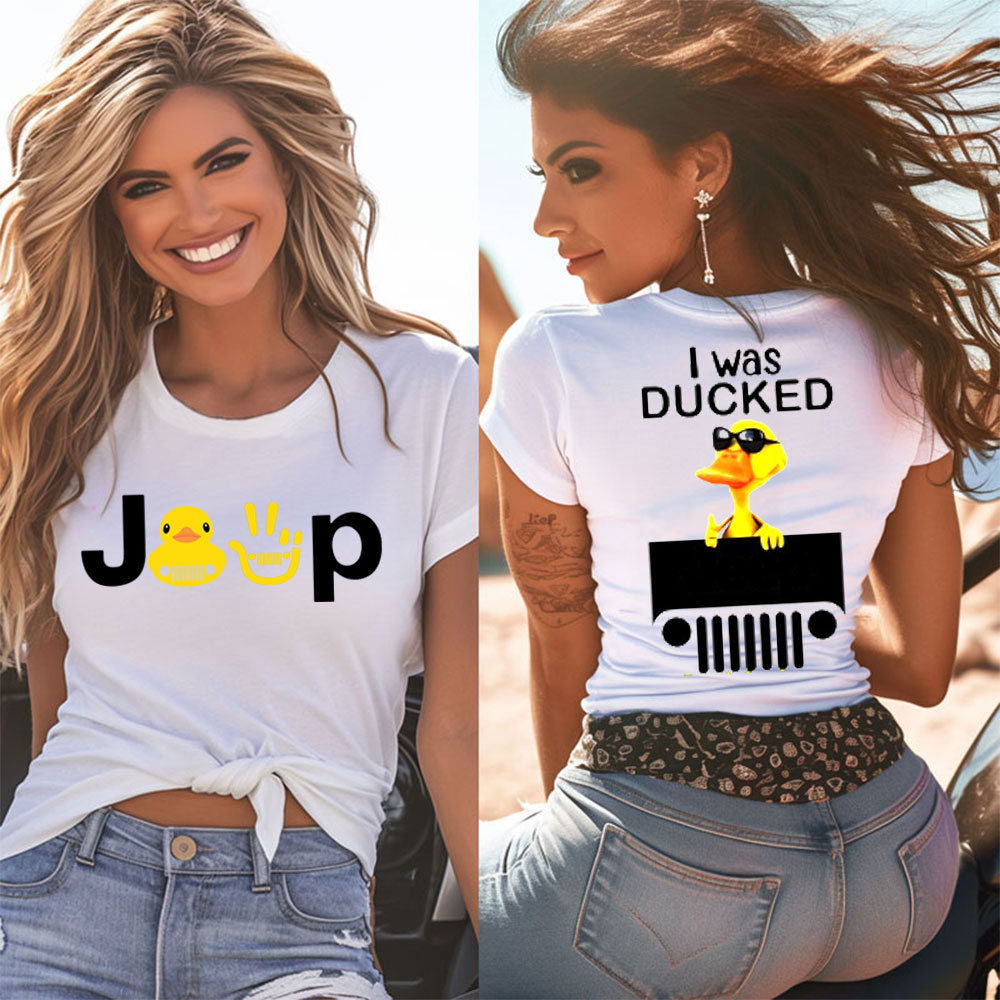 I Was Ducked Jp Duck Duck Jp Women T-Shirt