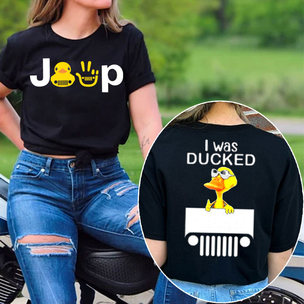 I Was Ducked Jp Duck Duck Jp Women T-Shirt