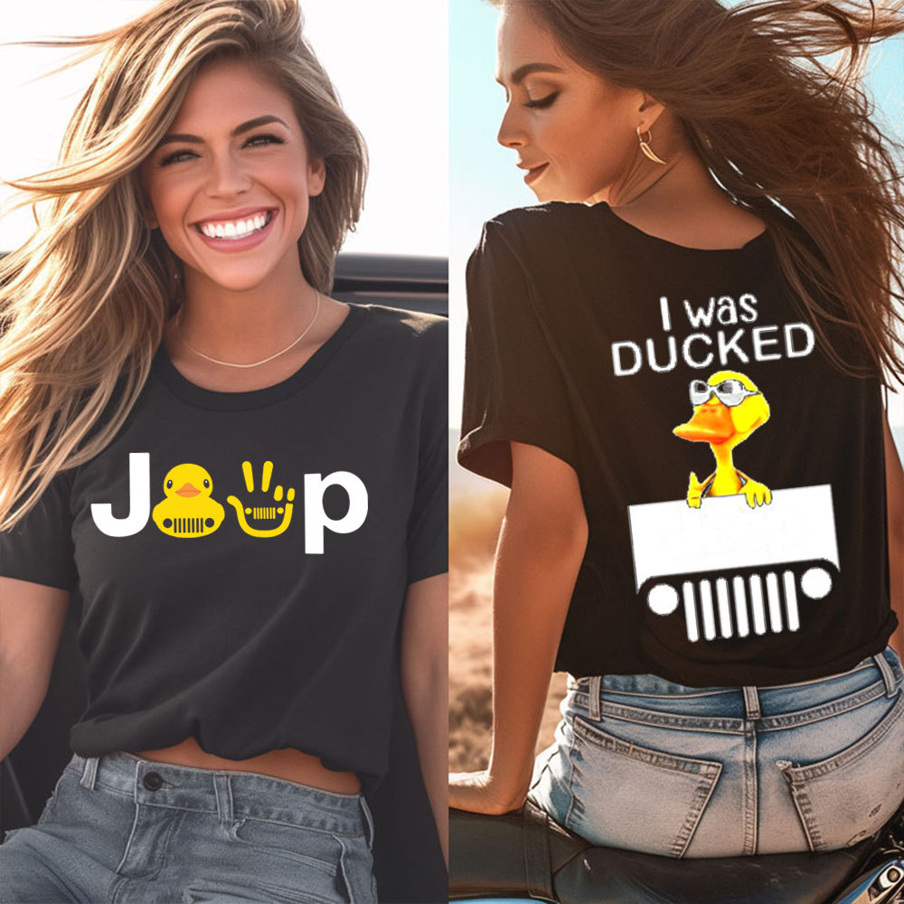 I Was Ducked Jp Duck Duck Jp Women T-Shirt