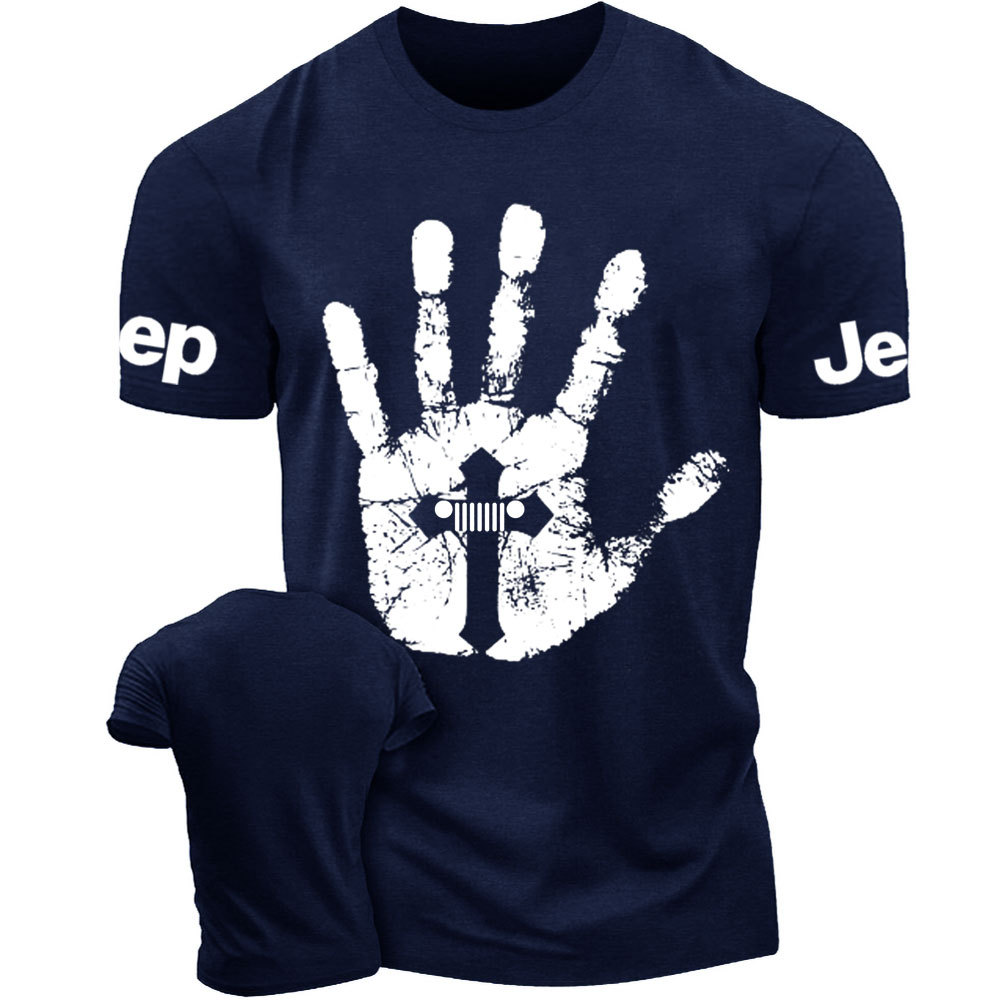 Cross On Hand Gospel Jp T-Shirt