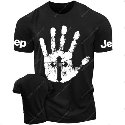 Cross On Hand Gospel Jp T-Shirt