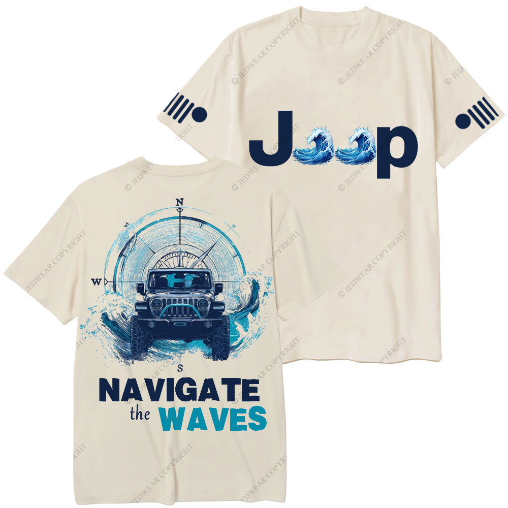 Navigate the Waves Jp T-Shirt