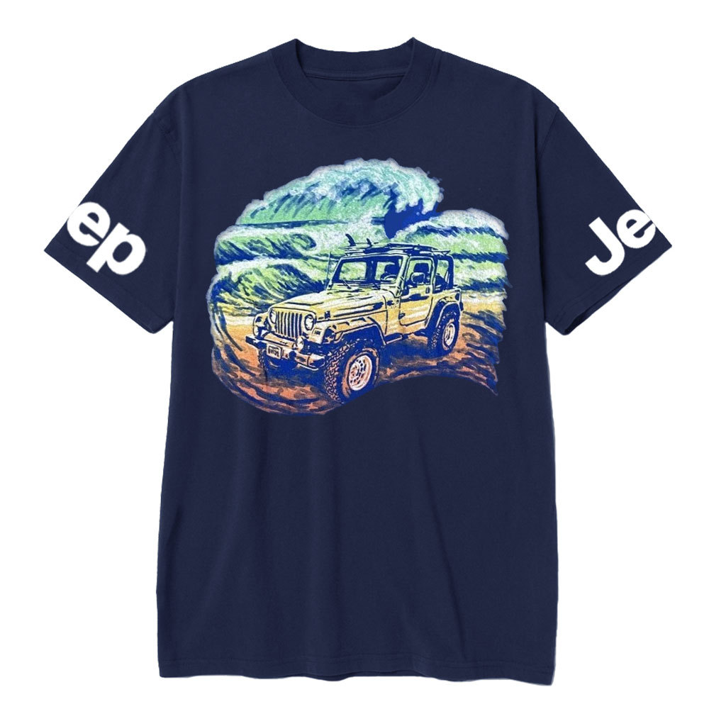 Off Road Graphic Surf Beach 4x4 Wave Jp Lover T-Shirt