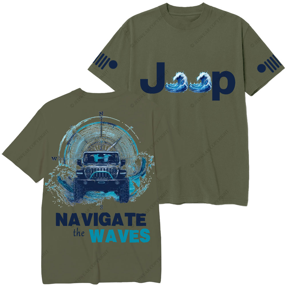 Navigate the Waves Jp T-Shirt