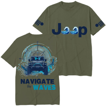 Navigate the Waves Jp T-Shirt