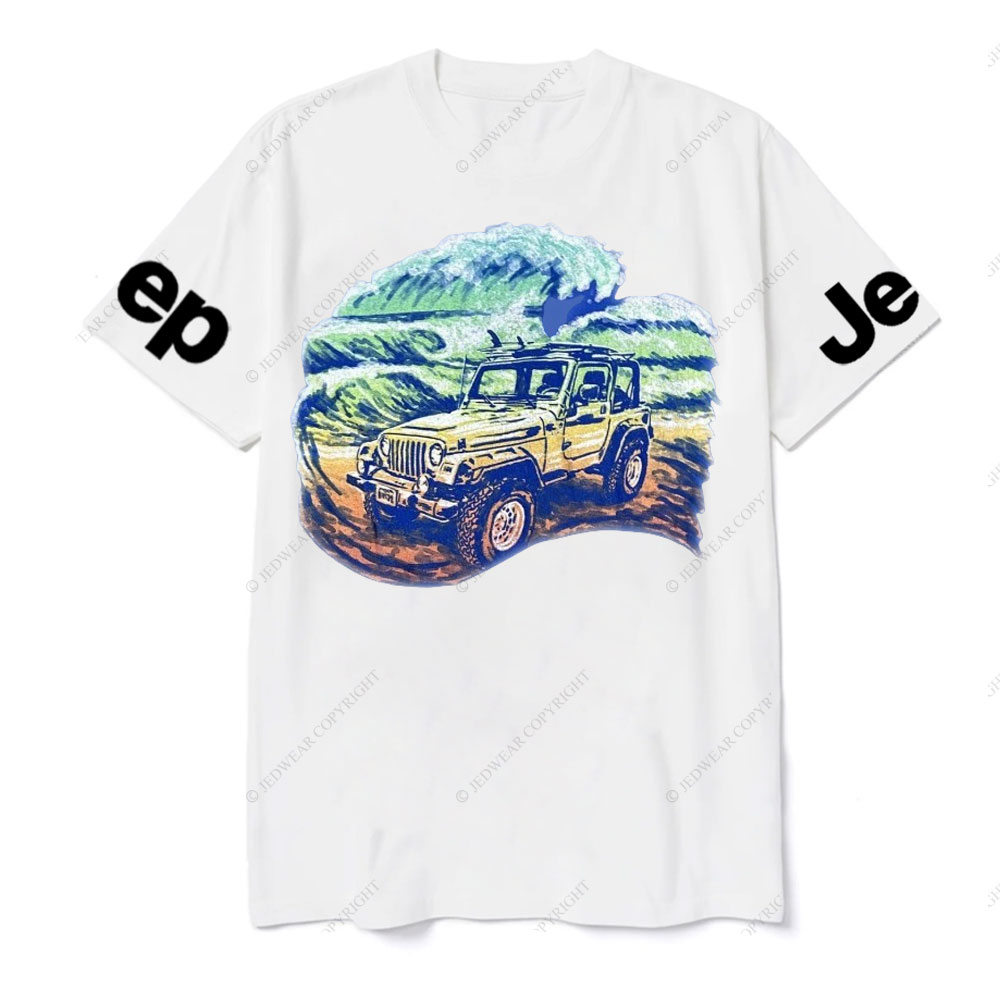 Off Road Graphic Surf Beach 4x4 Wave Jp Lover T-Shirt