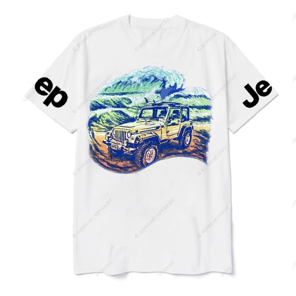 Off Road Graphic Surf Beach 4x4 Wave Jp Lover T-Shirt