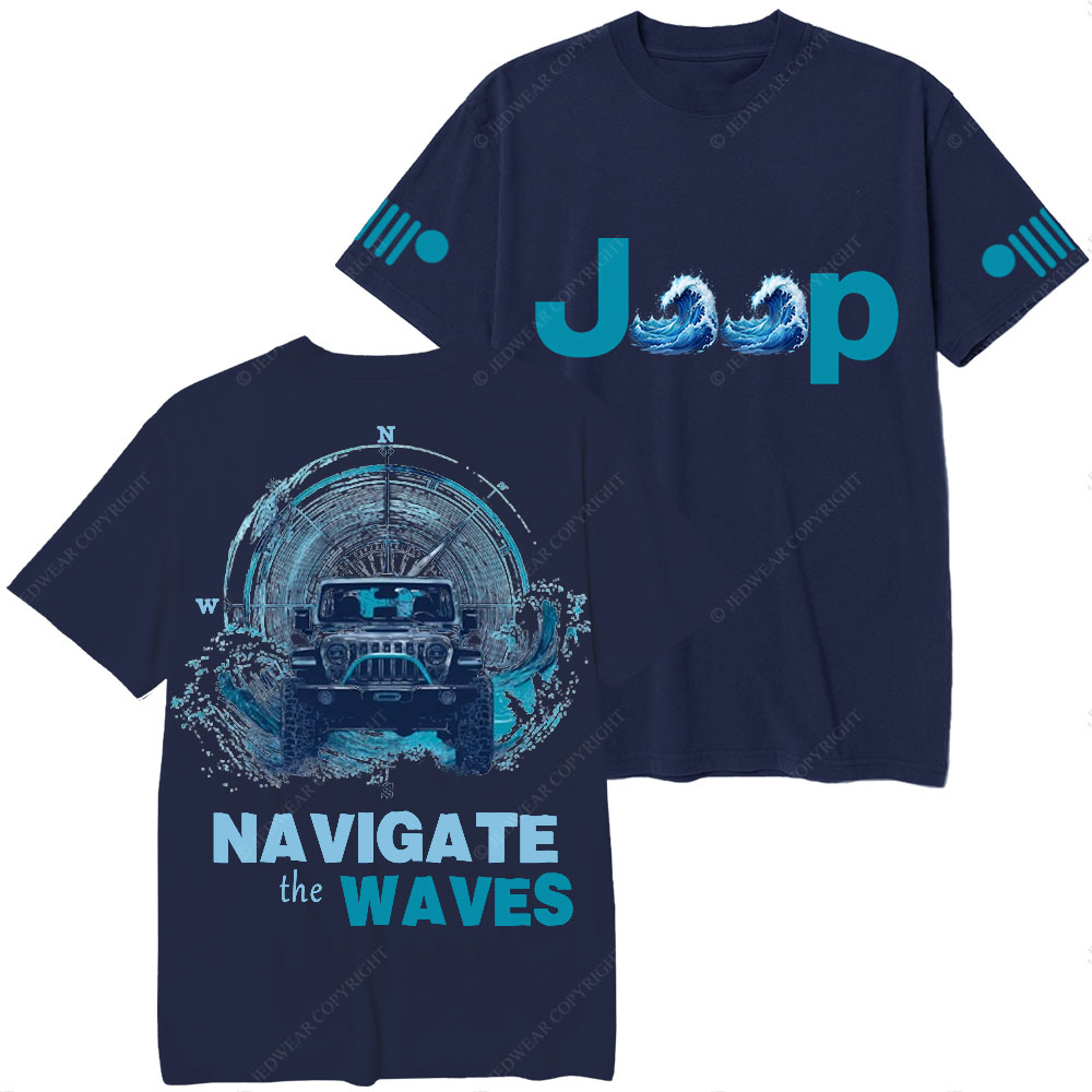 Navigate the Waves Jp T-Shirt
