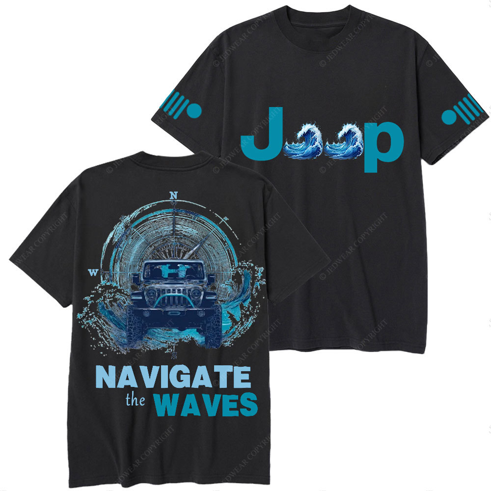 Navigate the Waves Jp T-Shirt