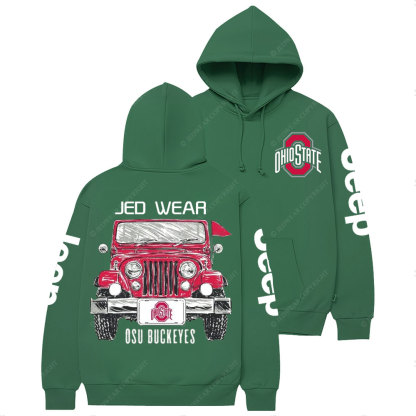 Ohio OSU Buckeyes Jp Casual Hoodie