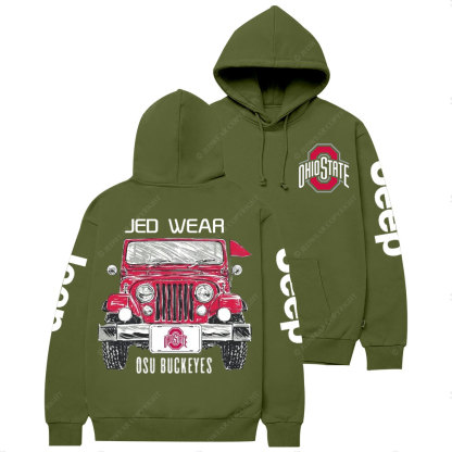 Ohio OSU Buckeyes Jp Casual Hoodie