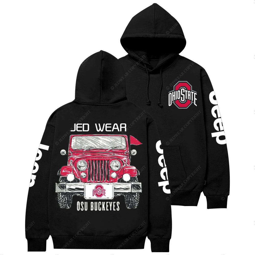 Ohio OSU Buckeyes Jp Casual Hoodie