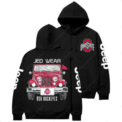 Ohio OSU Buckeyes Jp Casual Hoodie