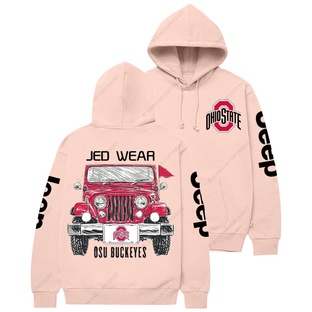 Ohio OSU Buckeyes Jp Casual Hoodie