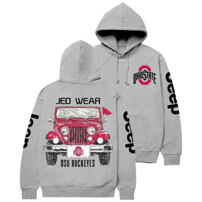 Ohio OSU Buckeyes Jp Casual Hoodie