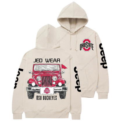 Ohio OSU Buckeyes Jp Casual Hoodie