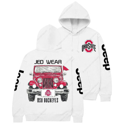 Ohio OSU Buckeyes Jp Casual Hoodie