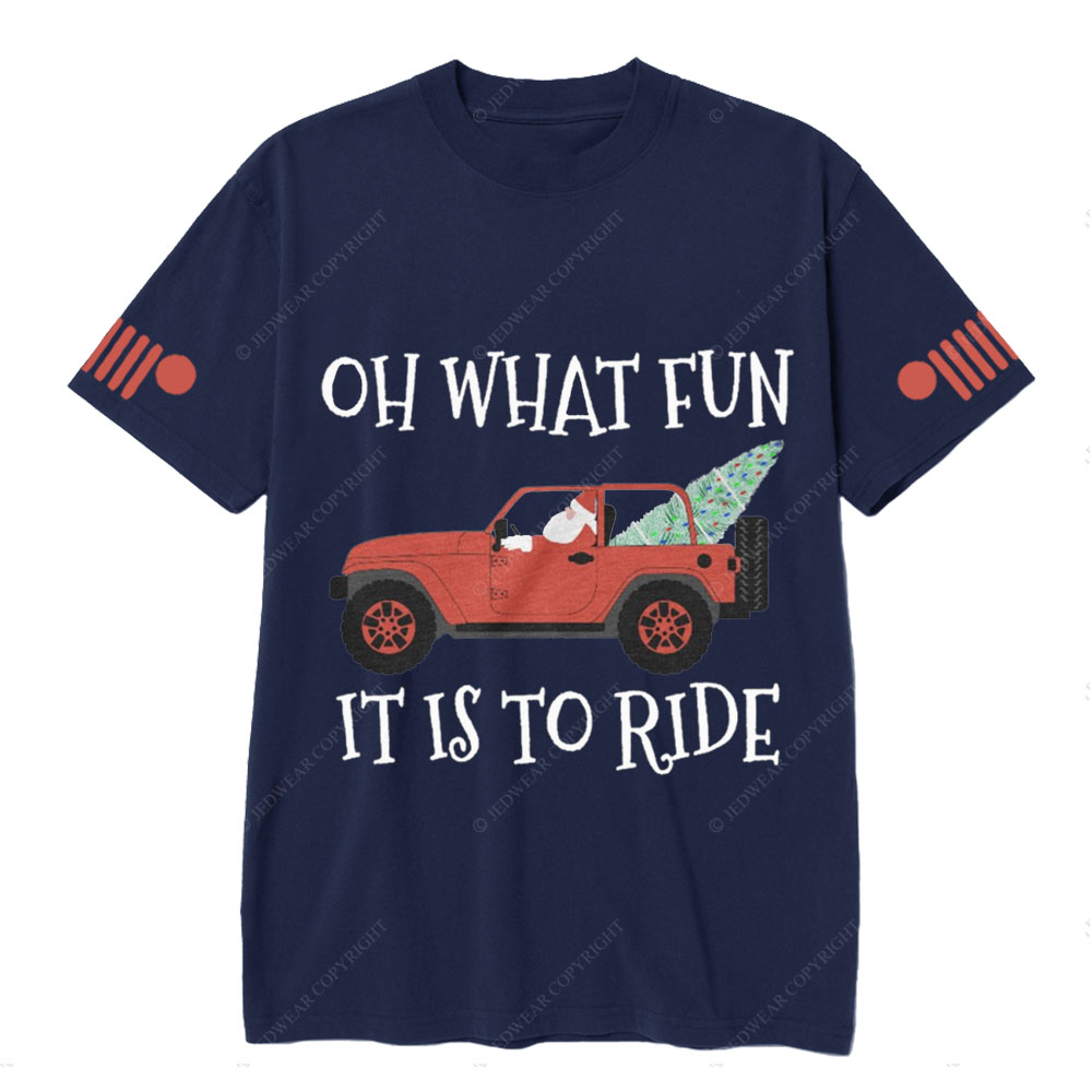 4x4 Christmas Tree Off-Road Santa Drive Jp T-Shirt