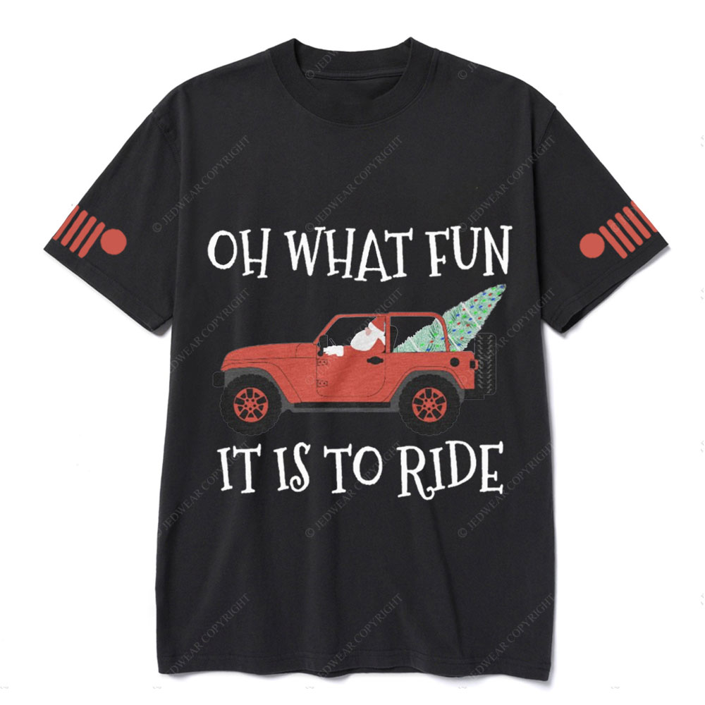 4x4 Christmas Tree Off-Road Santa Drive Jp T-Shirt