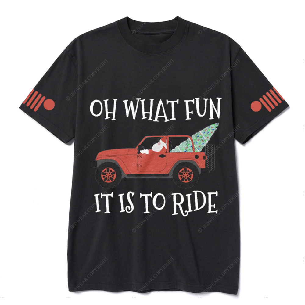 4x4 Christmas Tree Off-Road Santa Drive Jp T-Shirt