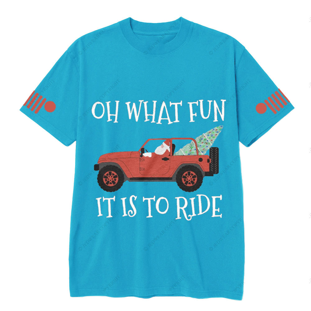 4x4 Christmas Tree Off-Road Santa Drive Jp T-Shirt