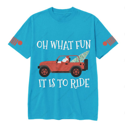 4x4 Christmas Tree Off-Road Santa Drive Jp T-Shirt