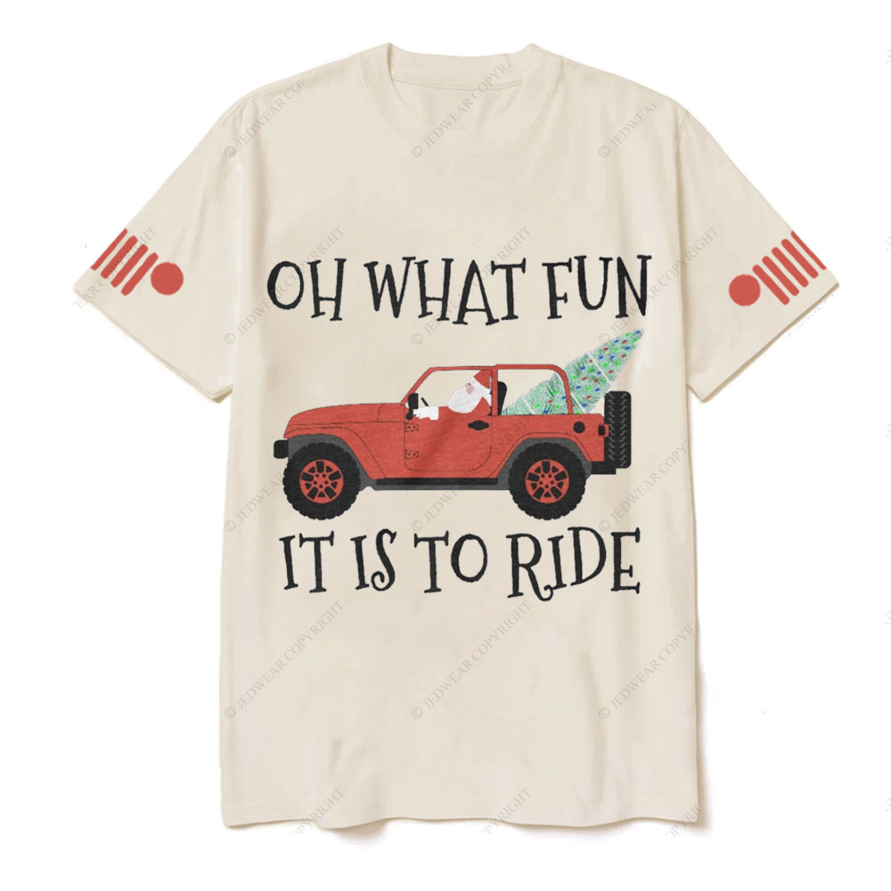 4x4 Christmas Tree Off-Road Santa Drive Jp T-Shirt